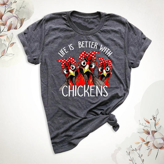 Chicken Shirt, Sarcastic Farmer Shirt