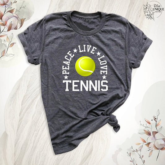 Tennis Tournament Player T-Shirt